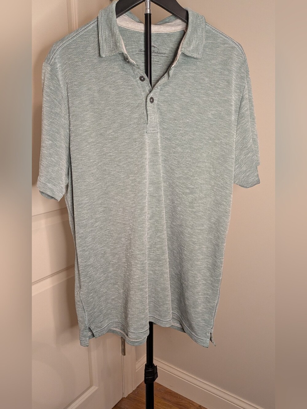 Tommy Bahama Polo - Sage Green Heather